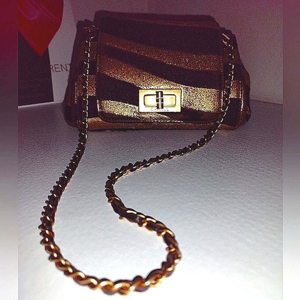 CHANEL Vintage Mini 2.55 Mademoiselle Lock Flap Pony Hair Bag AUTHENTIC - Picture 6 of 15
